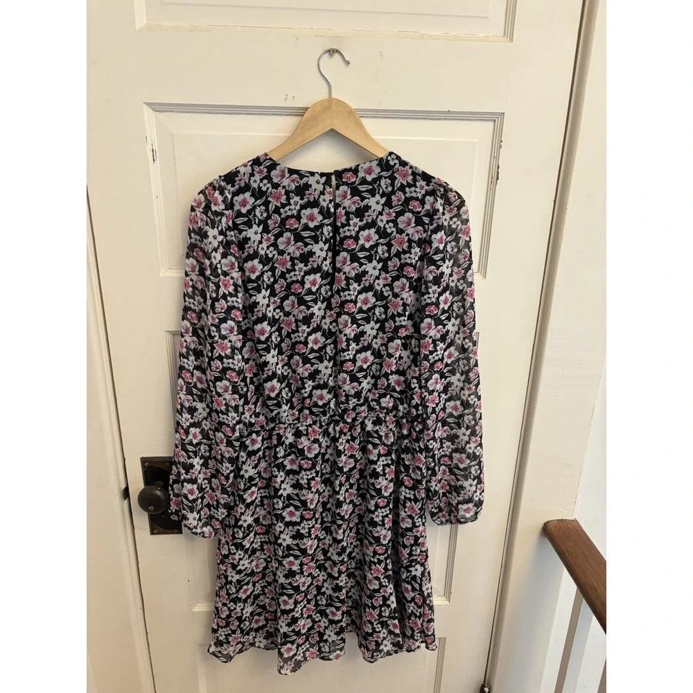Banana Republic navy floral